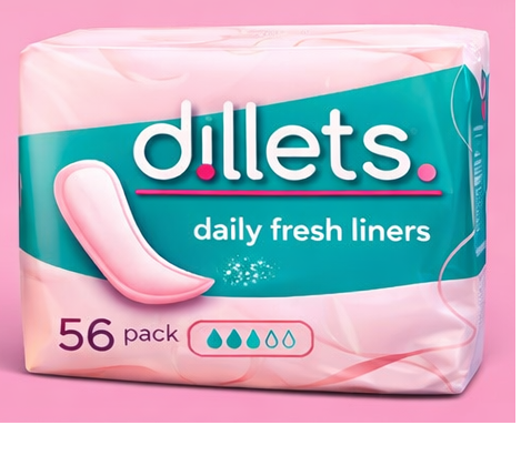 Dillets panty liners